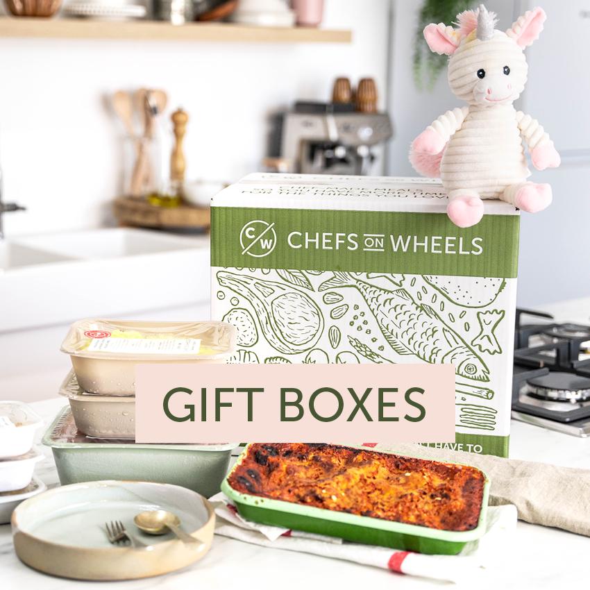 SEND A GIFT BOX Chefs on Wheels