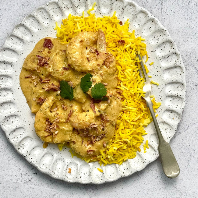 Roasted Prawn & Coconut Curry