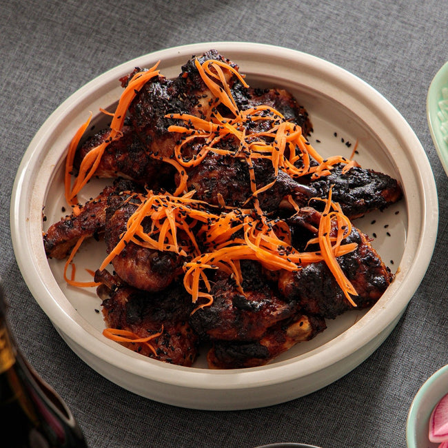 Miso & Maple Glazed Free Range Chicken Wings