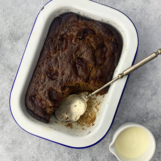 Sticky Fig, Date & Ginger Pudding