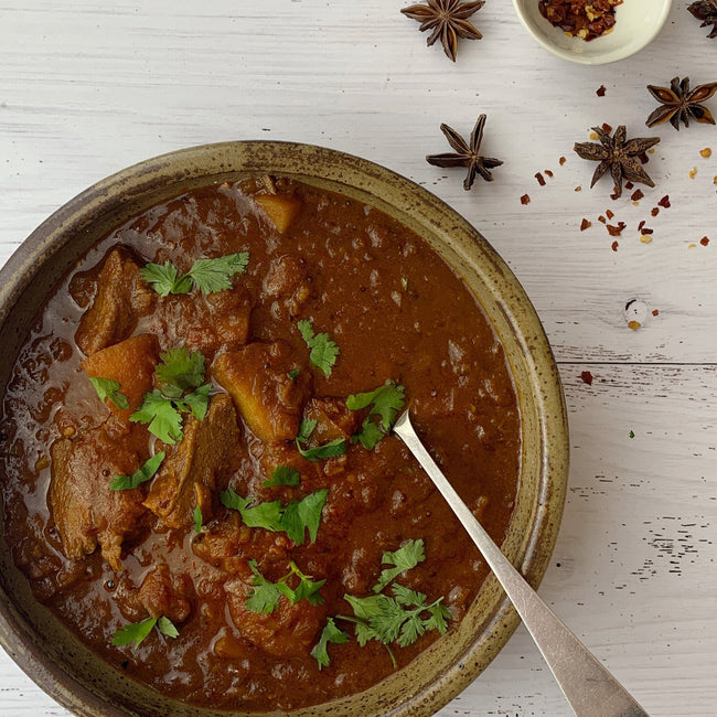 Lamb Rogan Josh w/ Spinach