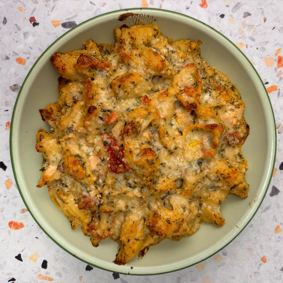 Creamy Chicken & Chorizo Pasta Shells | Chef Made Meals Delivered