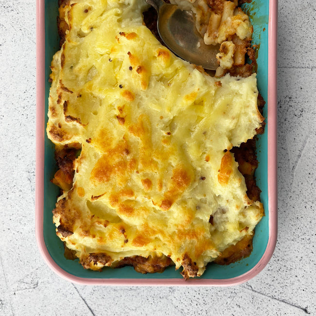 Lamb Shepherd's Pie w/ Potato Mash