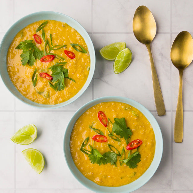 Chicken & Pumpkin Tom Yum Soup