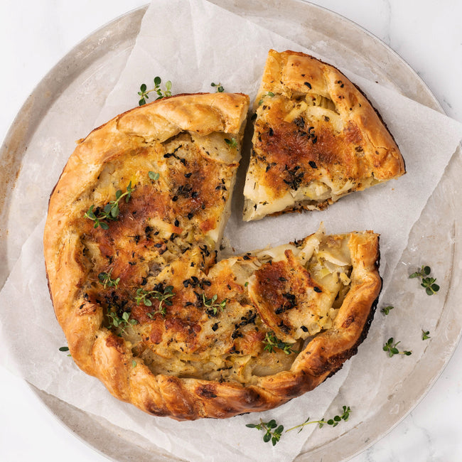 PRE-ORDER Potato, Leek & Gryuere Galette