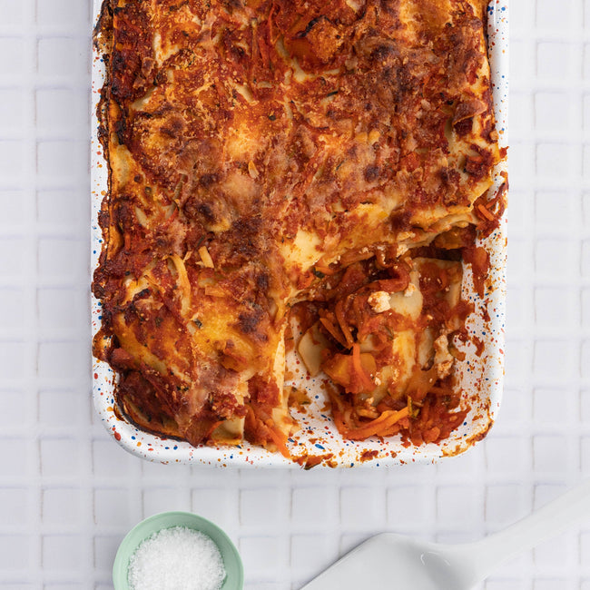Traditional Roasted Vegetable Lasagna